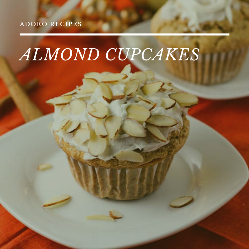 Almond Cupcakes Adoro Olive Oils & Vinegars