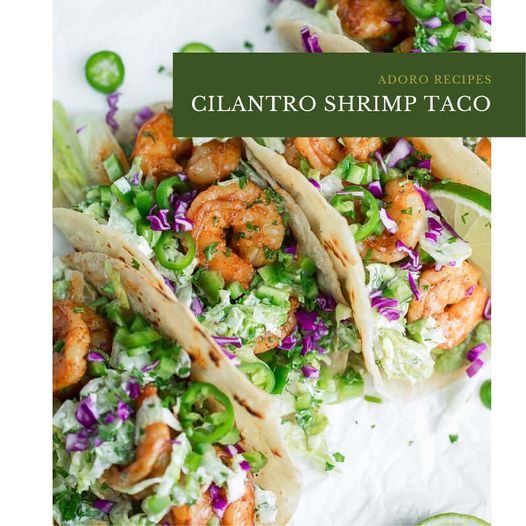 Cilantro & Onion Shrimp Tacos