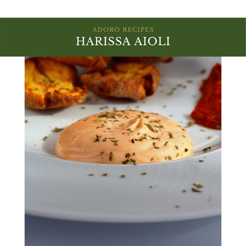 Harissa Aioli Adoro Olive Oils & Vinegars