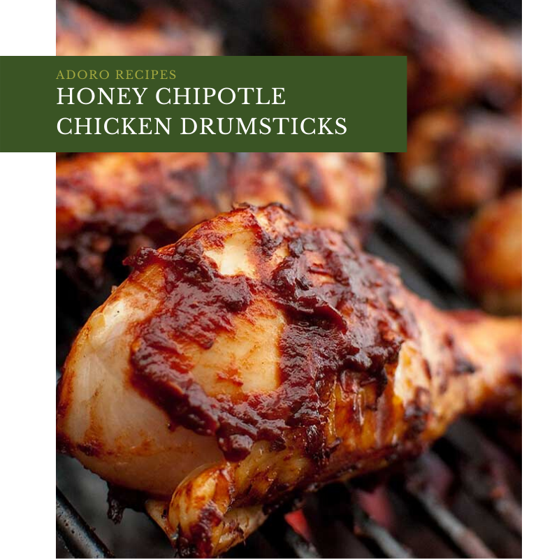 Honey Chipotle Chicken Drumsticks Adoro Olive Oils & Vinegars