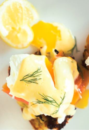 Citrus Grilled Salmon Eggs Benedict – Adoro Olive Oils & Vinegars