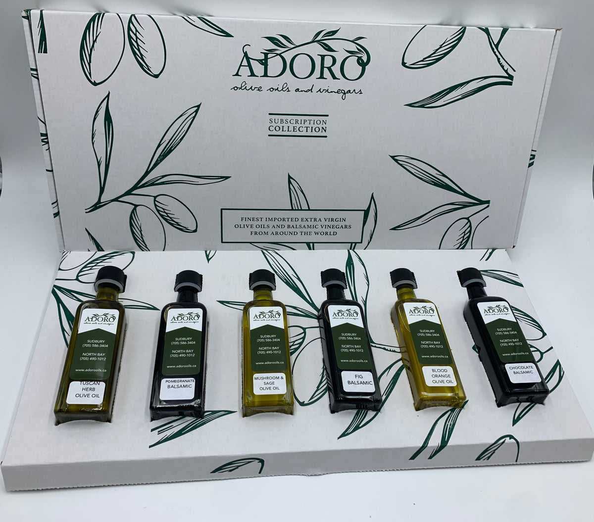 Adoro Subscription Collection Adoro Olive Oils & Vinegars