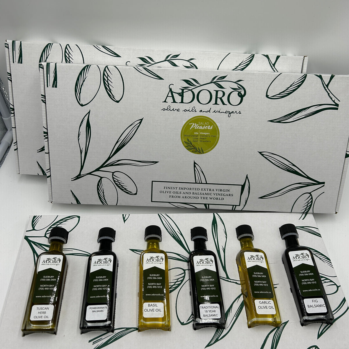 6Pack Gifts Adoro Olive Oils & Vinegars