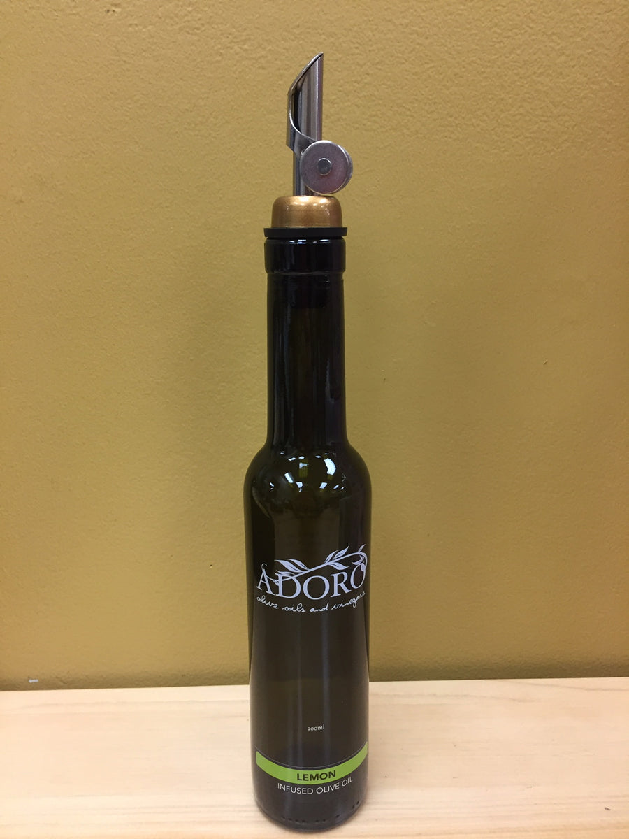 Gold Selfpouring pour spout Adoro Olive Oils & Vinegars
