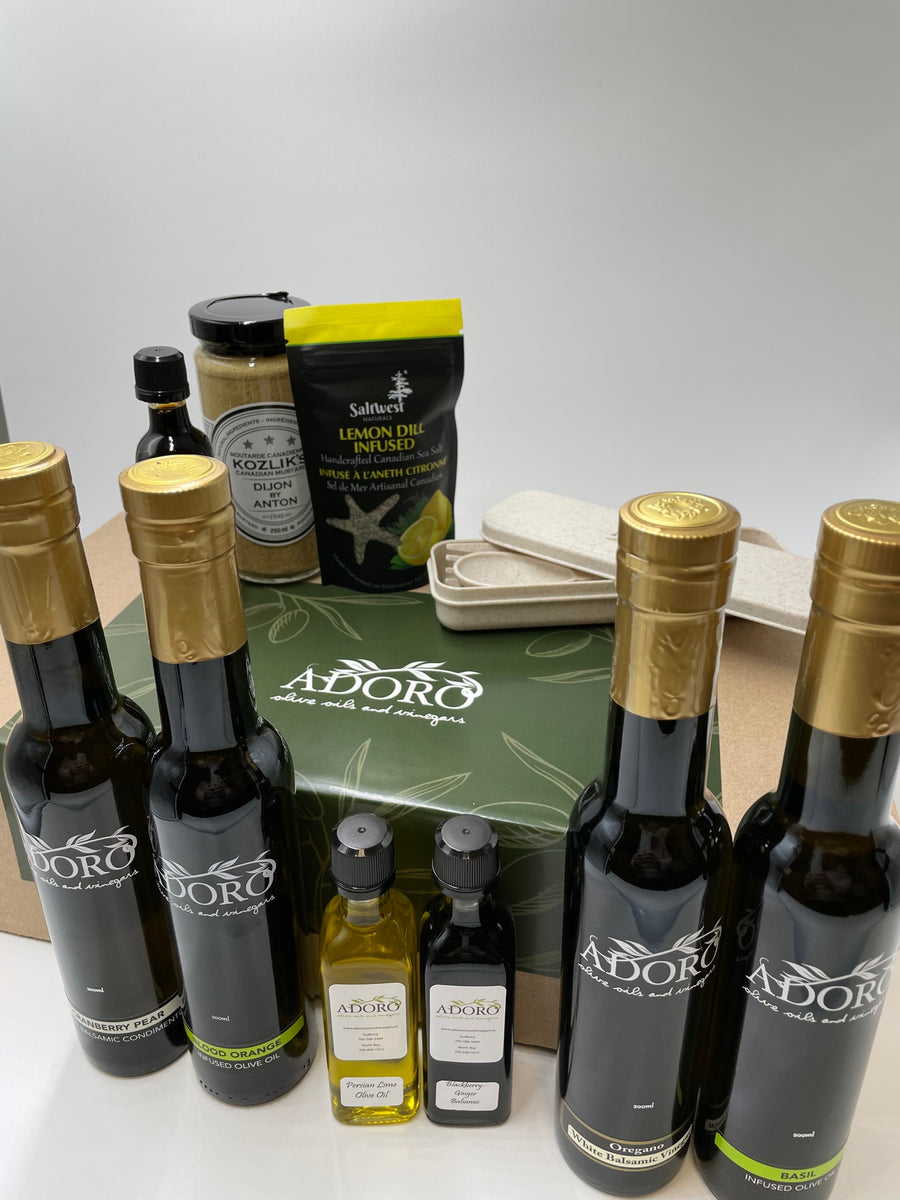 Salad Pleasers Gift Box Adoro Olive Oils & Vinegars