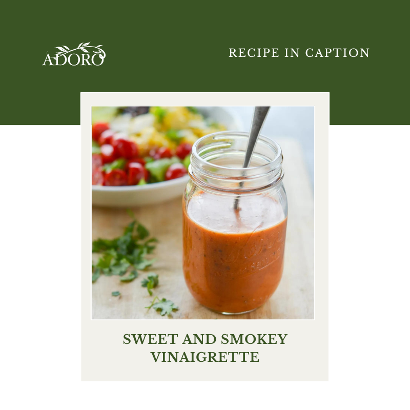 Sweet & Smokey Vinaigrette Adoro Olive Oils & Vinegars