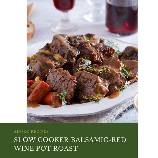 Slow Cooker Balsamic-Red Wine Pot Roast