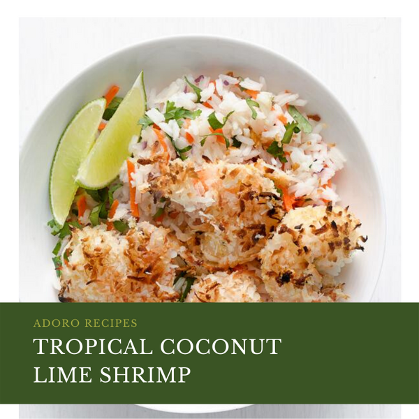 Tropical Coconut Lime Shrimp