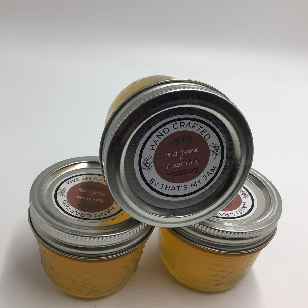 Peach Balsamic & Prosecco Jelly Adoro Olive Oils & Vinegars