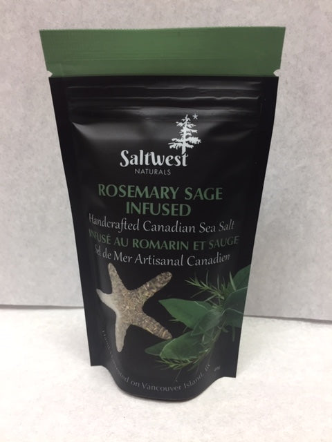 Saltwest Rosemary Sage Infused Sea Salt