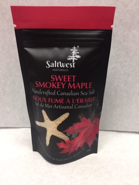 Saltwest Sweet Smokey Maple Sea Salt